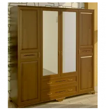 Шкаф 4 створчатый Соната с зеркалом